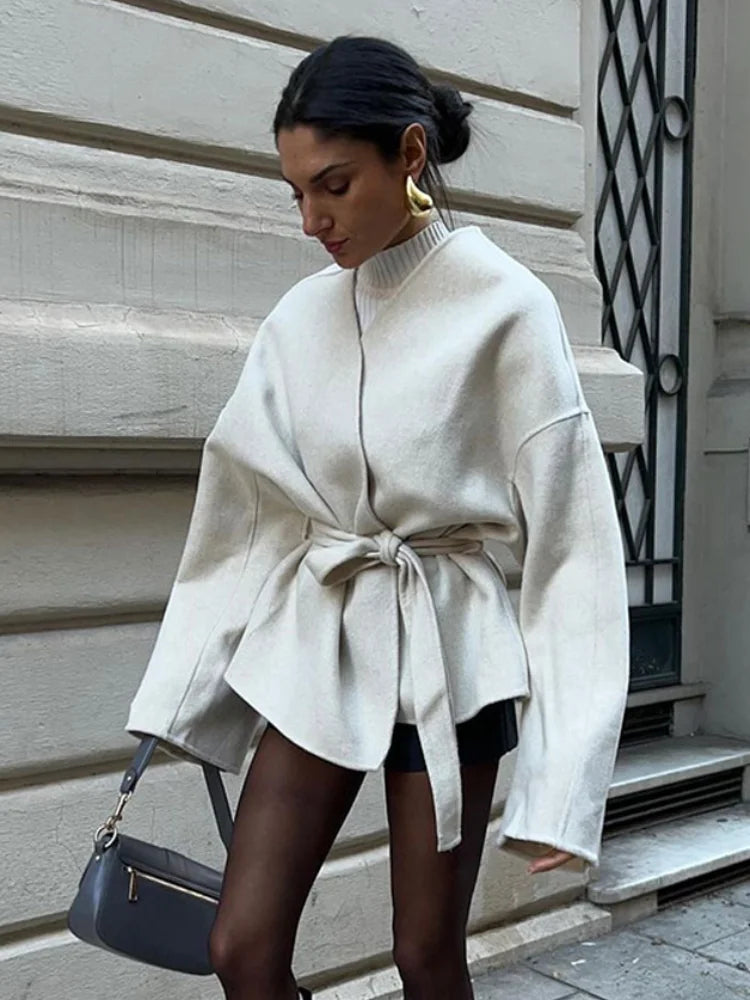 Stylisha™ - Pollux Chique Wollen V-Hals Jack