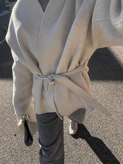 Stylisha™ - Pollux Chique Wollen V-Hals Jack