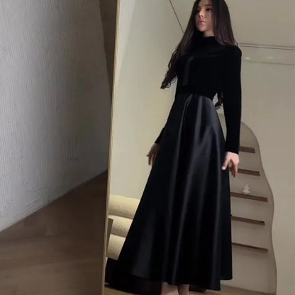 Stylisha™ - Elnath Velvet Elegantie Avondjurk